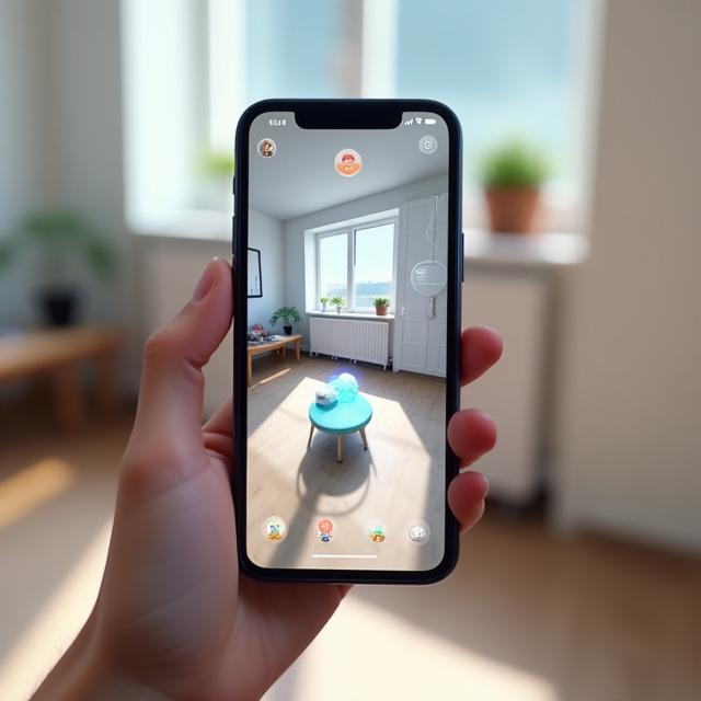 Augmented reality experiences using ARKit for immersive iOS applications