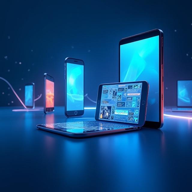 Custom iOS app development showcasing mobile applications and business solutions in London